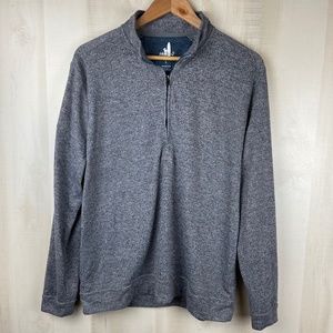 Johnny-O Men’s 1/4 Zip Pullover Heathered Grey Customized Team McCarthy Large